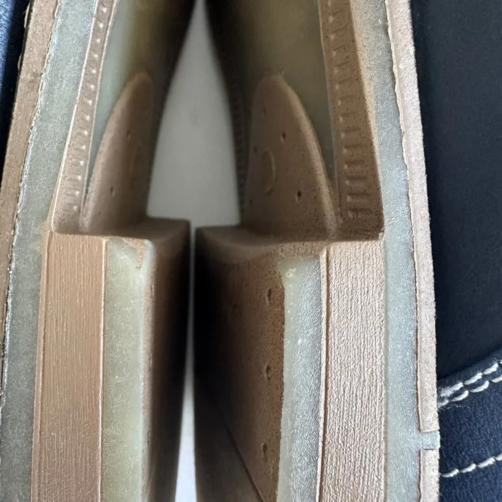 Restoration Memory Foam Men's Oxford Dress Shoes Sz 12M Mitch Navy Blue Corpcore